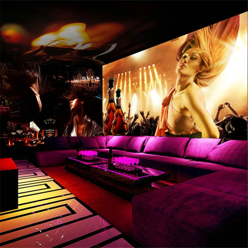 Красивые сексуальные обои для девочек золотые 3D Водонепроницаемая коробка