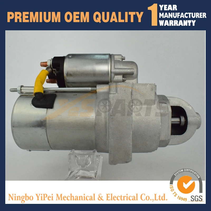 Новый морской стартер сертифицированный для двигателей Mercruiser & Volvo Penta V6 V8 9000839