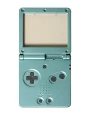 10 комплектов для GBA SP для игры мальчик Корпус чехол Замена Полный Корпус для Advance SP - Цвет: Green