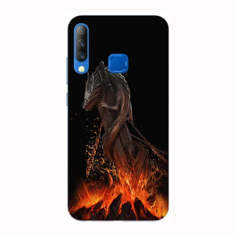 A131 Для Tecno Camon 11S 6," чехол с красочным рисунком розы и волка Мягкий силиконовый чехол для телефона Tecno Camon 11S - Цвет: A131