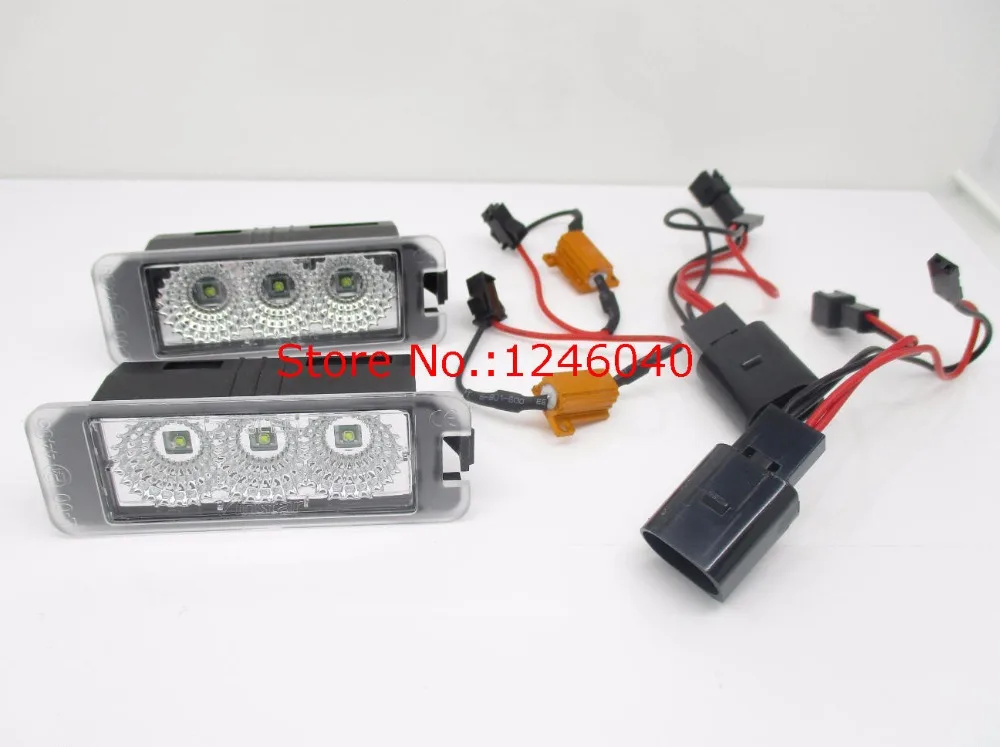 2 шт. светодиодный светильник номерного знака для Porsche 987 Boxster Cayman 997 1 911 Carrera 9PA Cayenne