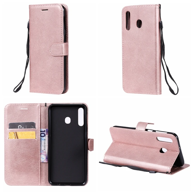 Кожаный чехол бумажник для LG G8 thinQ V50 Samsung M30 A50 A30 A20 A8S S10 флип Sony L3 MOTO Z4 play ПУ ID 50