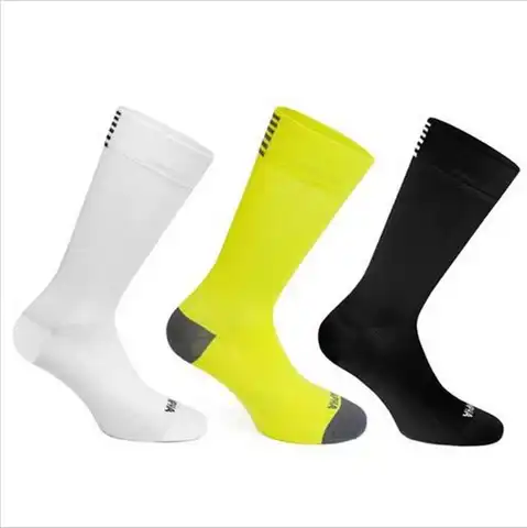 Высококачественные Профессиональные брендовые Фотоэлектрические велосипедные носки для мужчин и женщин для спорта на открытом воздухе