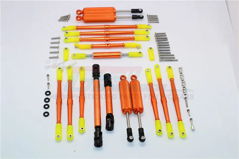 GPM RACING AXIAL SCX10 II AX90046 ALUMINIUM CHASSIS LIFT UP COMBO |