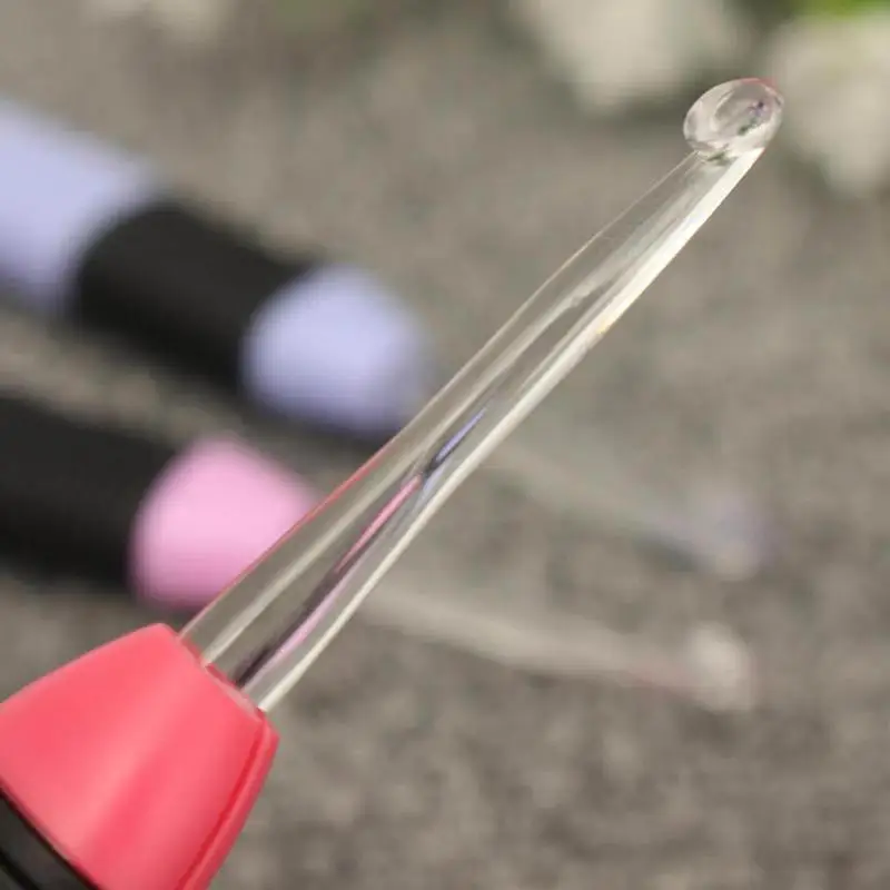 Набор светодиодных крючков для вязания светящиеся вязальные спицы плетение