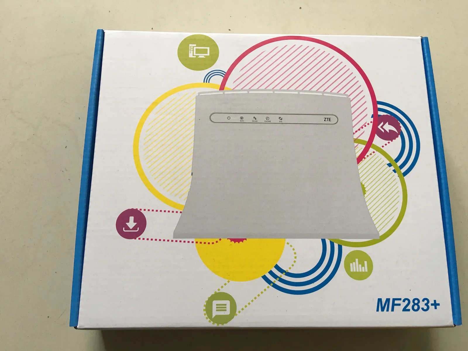 Разблокированный ZTE MF283 plus 4g модем lan роутер Wi-Fi Портативный 3g wifi мини беспроводной