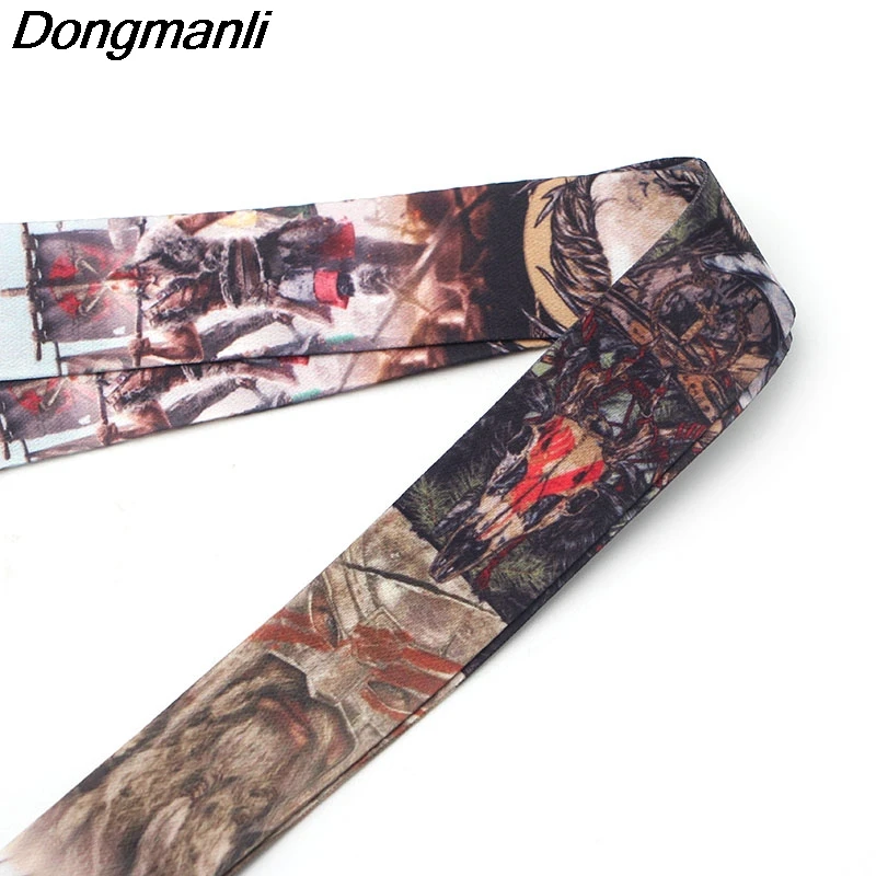 Модный брелок для ключей от Dongmanli шнурок ID ремешки украшения шеи | Украшения и