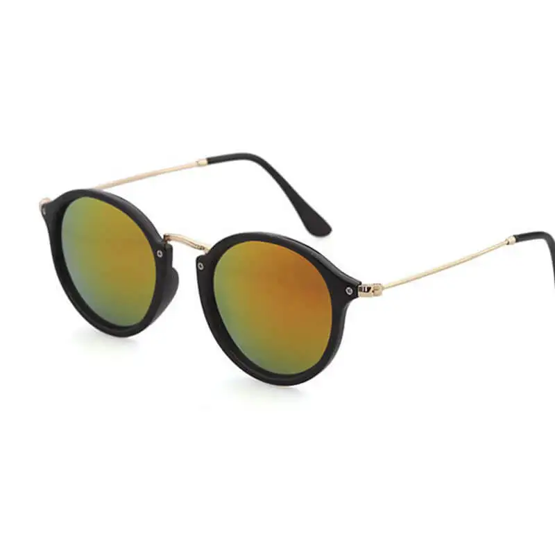 Очки солнцезащитные женские круглые зеркальные для вождения AABB04 | Аксессуары