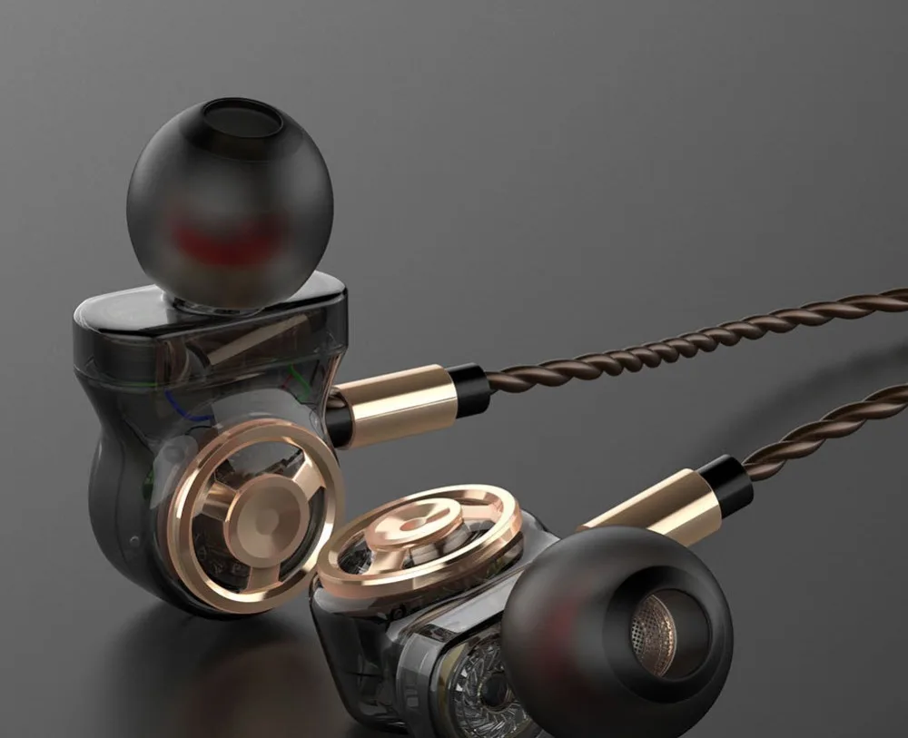 CALETOP 6 водителей супер бас наушники стерео HIFI музыка ТПЭ Проводные спортивные наушники для бега для iphone X XR для samsung Galaxy S10