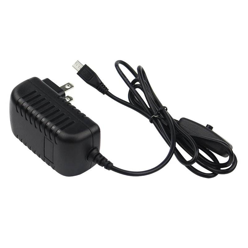 5 в 3 А для Raspberry Pi B + блок питания Micro USB адаптер переменного тока с переключателем