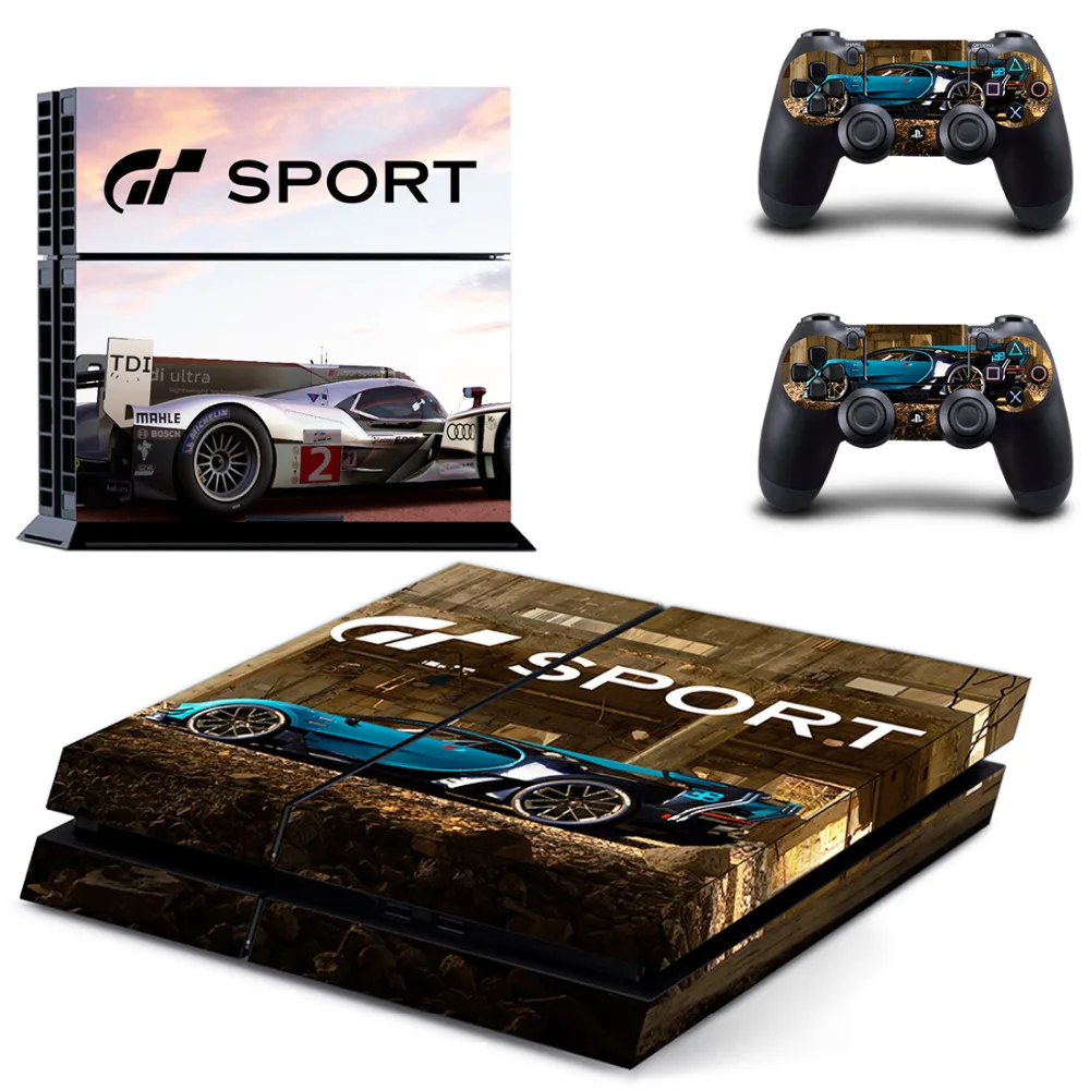 Гран Туризмо Спорт GT Sport PS4 переводная картинка наклейка для Sony PlayStation 4 консоли и 2