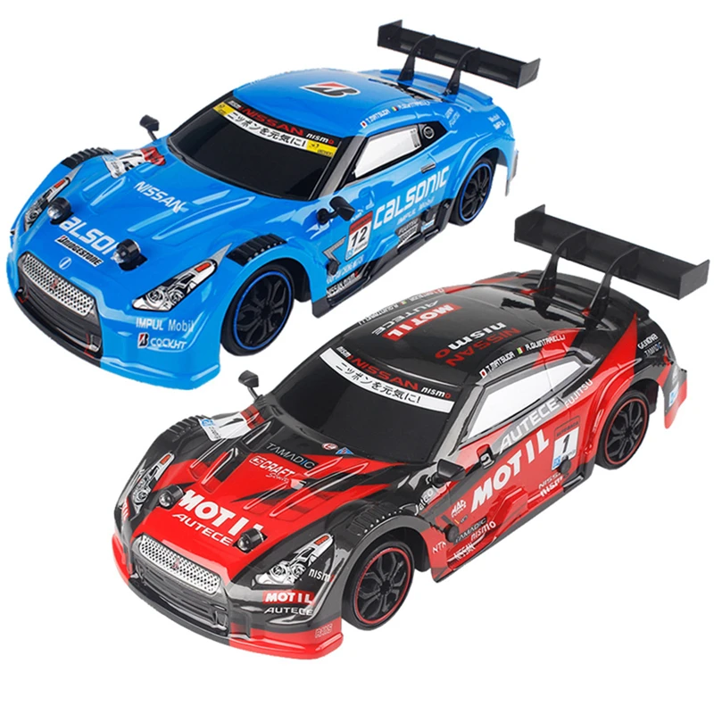 Новое поступление 1/16 2 4 г 4WD 28 см Дрифт Rc автомобиль км/ч с передним светодиодный
