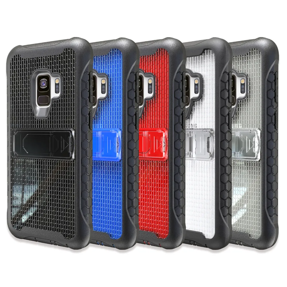 KSELF Luxury 360 Heavy Duty Hard Case For Samsung Galaxy S9 PLUS Note 9 Stand Phone Hybrid Shockproof Rugged Impact Cove | Мобильные