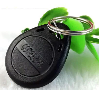 50pcs or 100pcs EM ID keyfobs RFID Tag key Ring card 125KHZ Proximity Token Access Control Attendance EM4100 TK4100 | Безопасность и