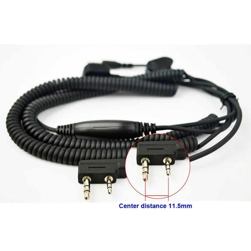 Bluetooth гарнитура Vimoto V8 V3 V6 для шлема специальный кабель Connention Kenwood Baofeng рация с
