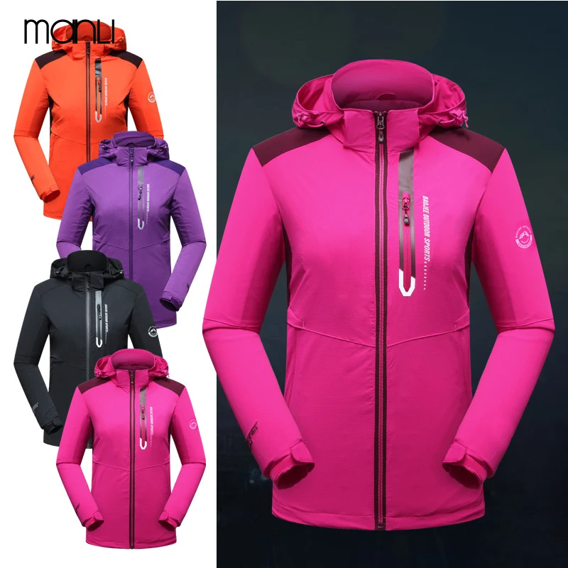 Весенняя мужская куртка MANLI из мягкого материала Женская дышащая