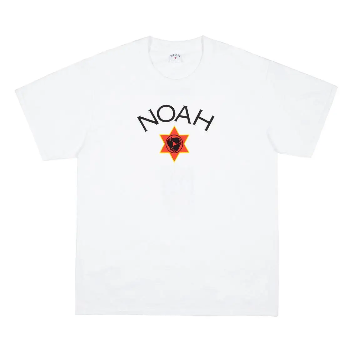 white-02 19SS NOAH X DSMLA г. ANGEL Футболка NOAH футболка Kanye West в стиле «хип-хоп» из хлопка с принтом уличная Harajuku футболка xxxtentacion пары - Цвет: white-02