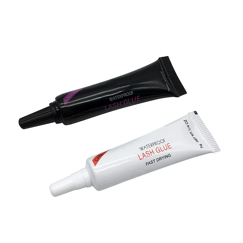 Premium Waterproof Eyelash Adhesives Black /White available fast drying lashes glue for fake lashes 60pcs/lot DHL Free