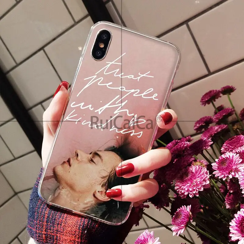 Чехол для телефона Ruicaica Harry Styles мягкий чехол iPhone 5 5Sx 6 7 7plus 8 8Plus X XS MAX
