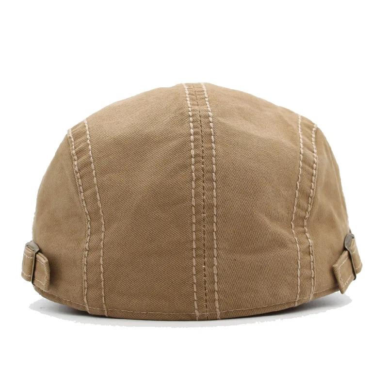 Кепка-берет Мужская/женская с вышивкой регулируемый дышащий берет в елочку