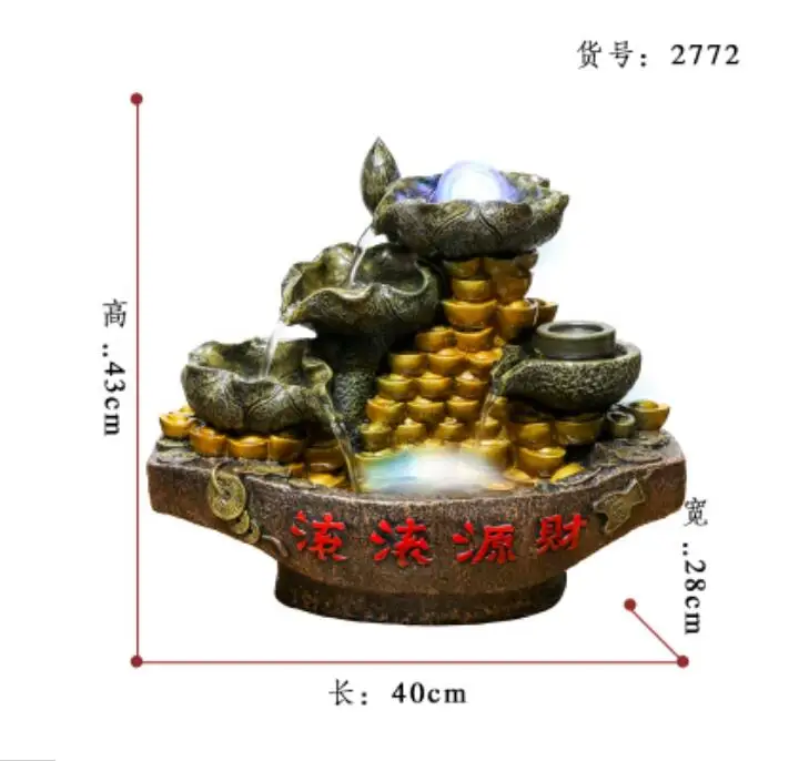 Фонтанный фонтан колеса подарок для офиса семьи гостиной украшения лодки|decorative