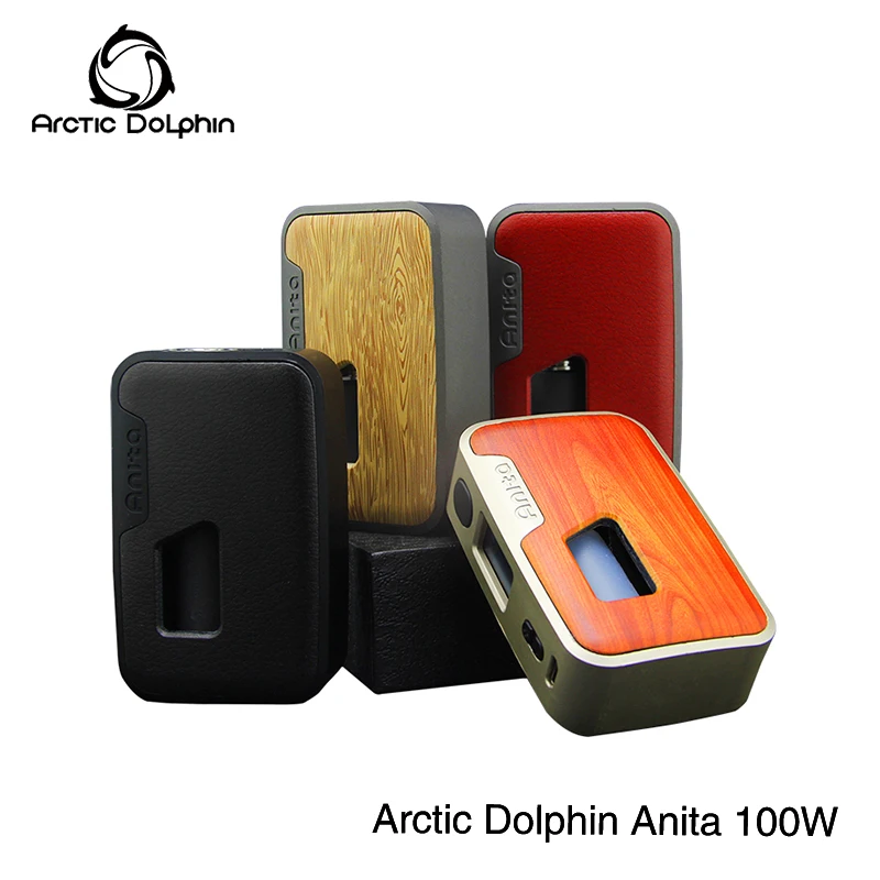 5 шт./лот оригинал Arctic dolphin Anita 100 Вт Squonk BF mod Squonker Bottle OLED экран TC электронная