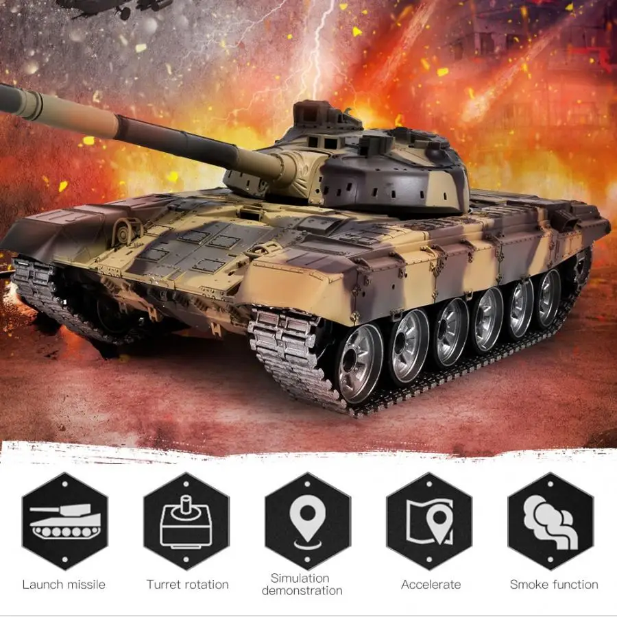Heng Long 3938 rc Танк Игрушка 1:16 2,4G многочастотный пульт дистанционного управления русский T-90 главный боевой танк 6,0 Профессиональный Танк для детей