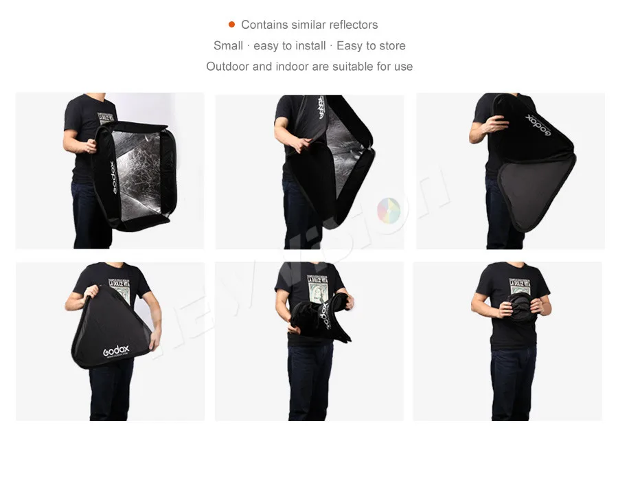 Godox Ajustable Speedlight Flash софтбокс 80 см* 80 см/31* 31in+ S Тип Кронштейн Bowens комплект для студийной съемки Speedlite
