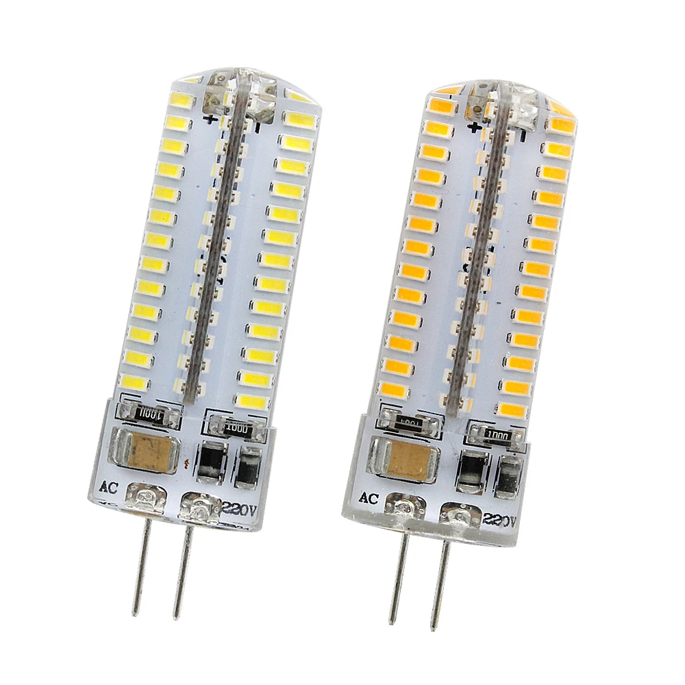 DC 12V AC 220V G4 светодиодный лампы высокой Мощность 1 Вт 2 3 5 светодиодные SMD3014 с