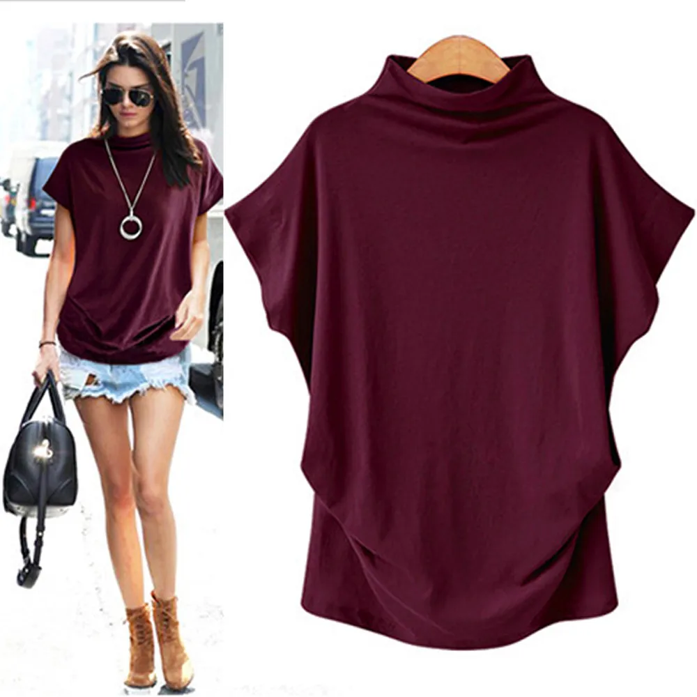 2019 New Fashion Women Casual one shoulder skew collar Long Sleeve Solid Cotton Shirt Top Tunic Blusas Mujer | Женская одежда