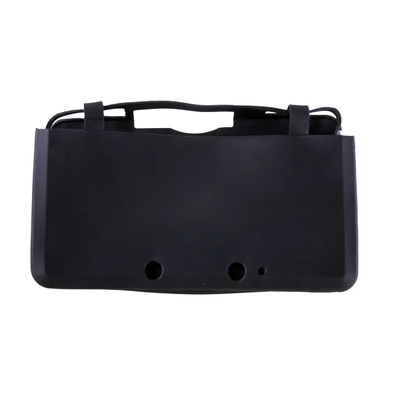 Черный силиконовый мягкий чехол для игры консоли Nintendo 3DS | Электроника