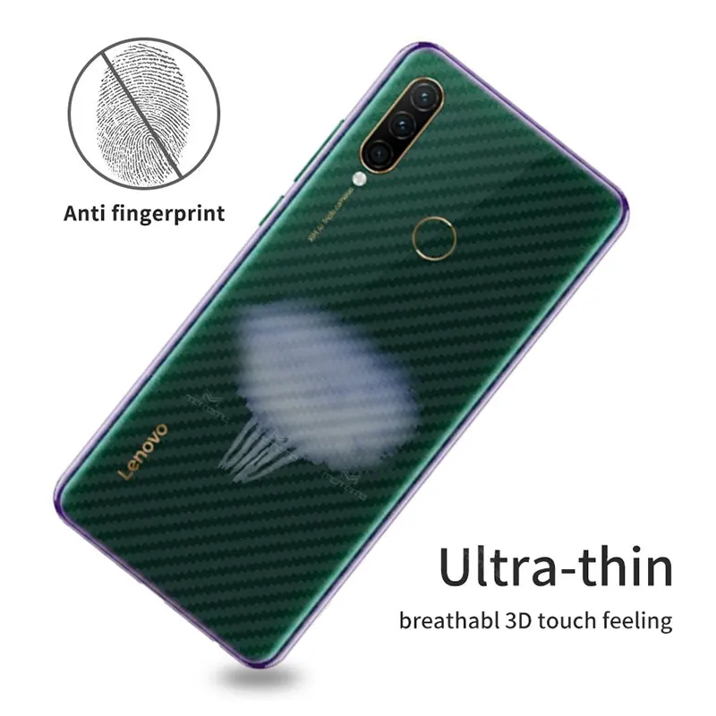 5 шт./лот для Lenovo z6 pro z6lite покрытие полная защита углеродное волокно пленка k5pro