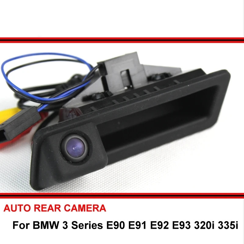 Рукоятка багажника oem для BMW 3 серии E90 E91 E92 E93 320i 335i обратный Камера HD CCD RCA NTST