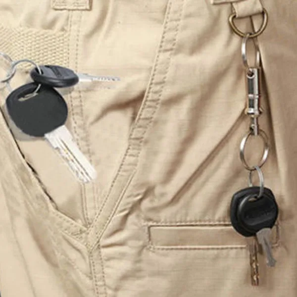 1 шт. брелок для ключей из нержавеющей стали 8 5 2 см|quick release keychain|key ring detachablekey |