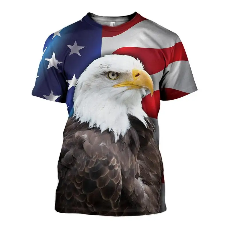 Лидер продаж одежда с американским флагом США принтом орла модная мужская и