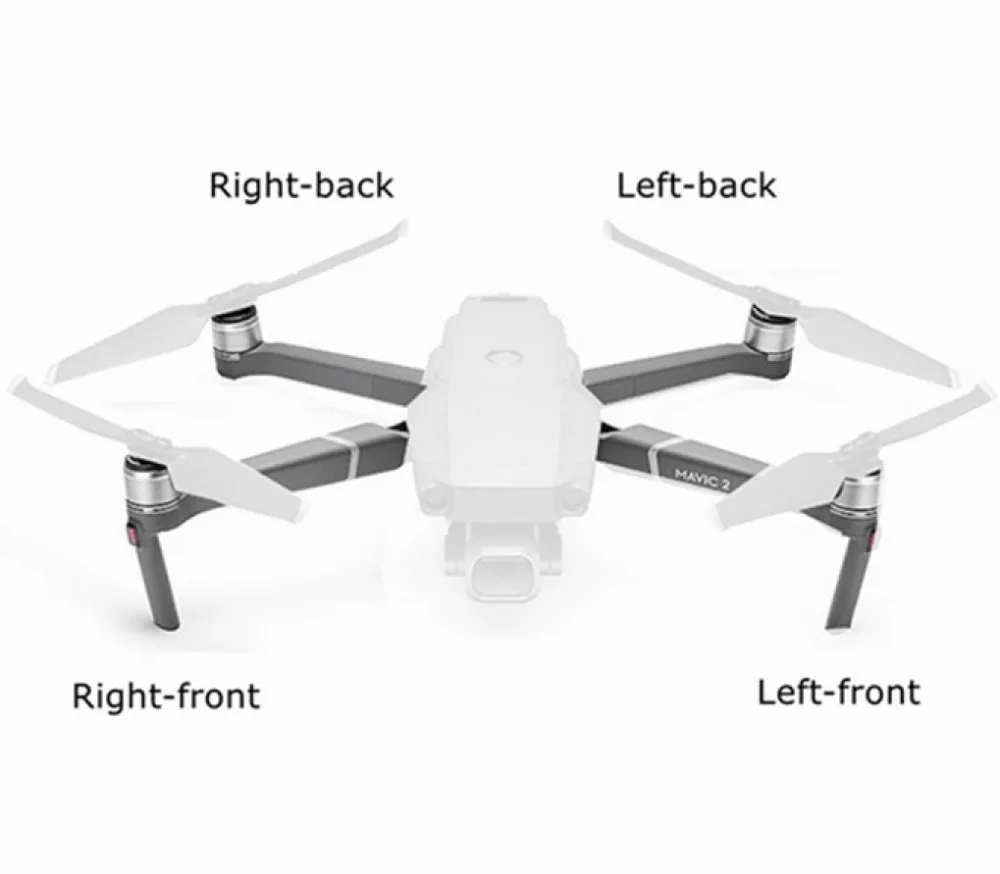 Оригинальная деталь DJI Mavic 2 Pro Zoom моторные рычаги передний рычаг с подставкой