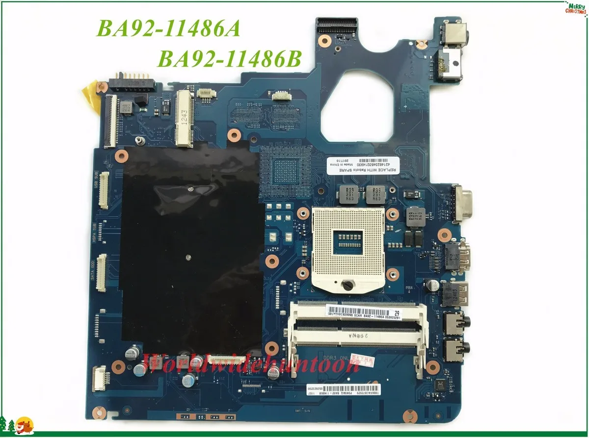 Оптовая продажа MB BA92 11486A 11486B для Samsung NP300E5C NP300E5X материнская плата ноутбука PGA989