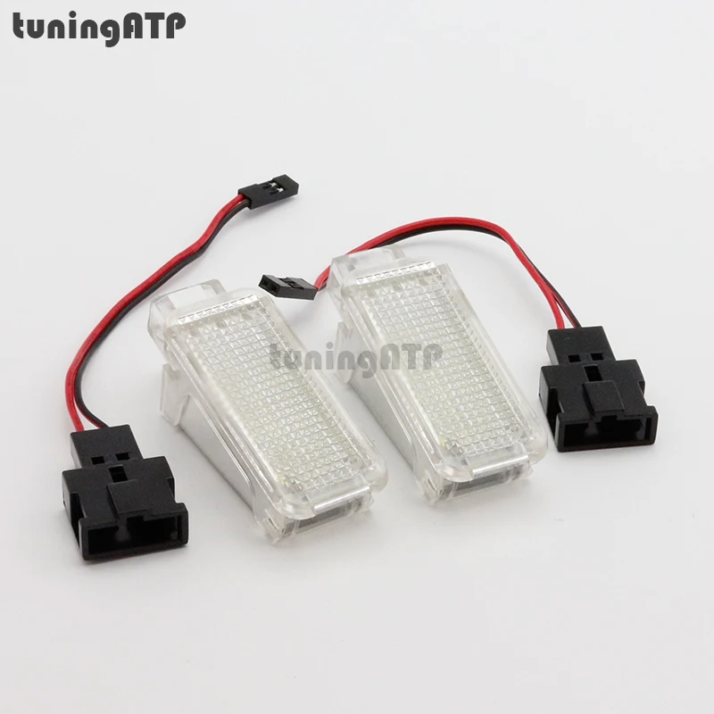 

tuningATP LED Interior Trunk Boot Footwell Glove Box Lights Door Courtesy Light For Audi A1 A2 A3 A4 A5 A6 A7 A8 Q3 Q5 Q7 TT R8