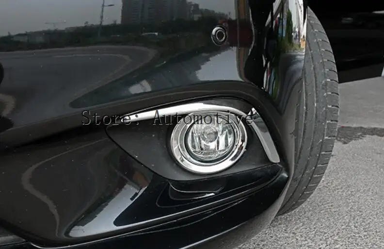 

2 шт., хромированные передние противотуманные фары для Mazda 6 Atenza 2014 2015
