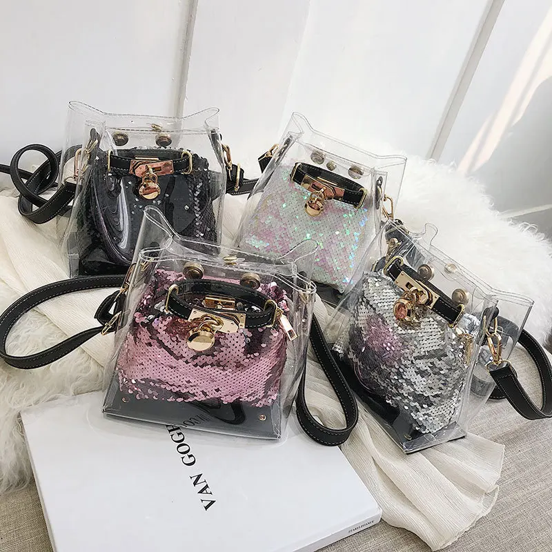 Женская маленькая сумка 2019 летняя новая упаковка бочек портативная скошенная