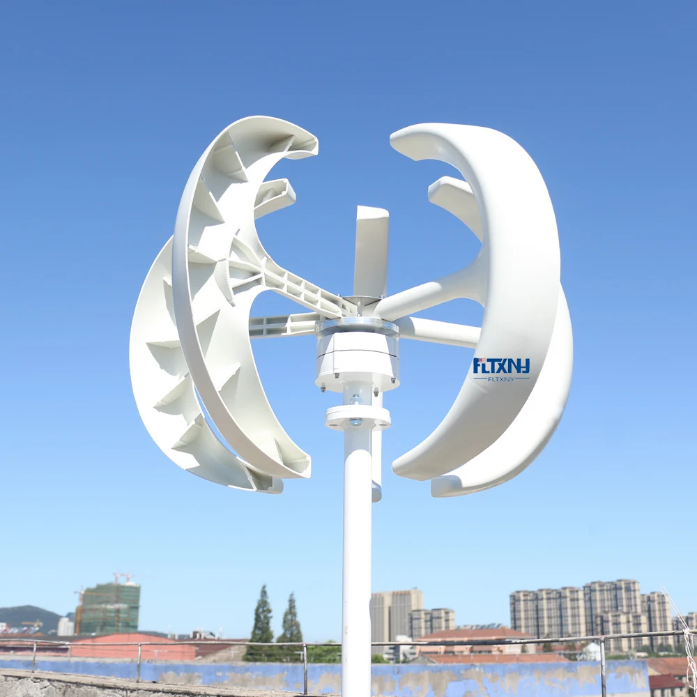vertical 5 blades wind turbine ball 12V 24V windmill with controller for streetlight or garden use | Обустройство дома