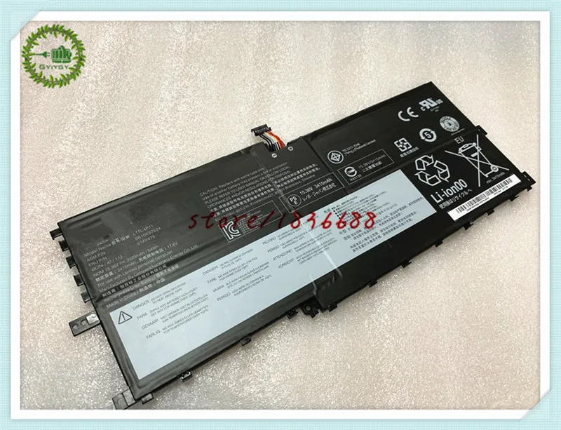 15,36 V 3520 мА/ч, 54Wh 01AV474 01AV475 L17C4P71 L17M4P71 SB10K97623 SB10K97624 ноутбук Батарея для lenovo ThinkPad X1 Йога(0BCD
