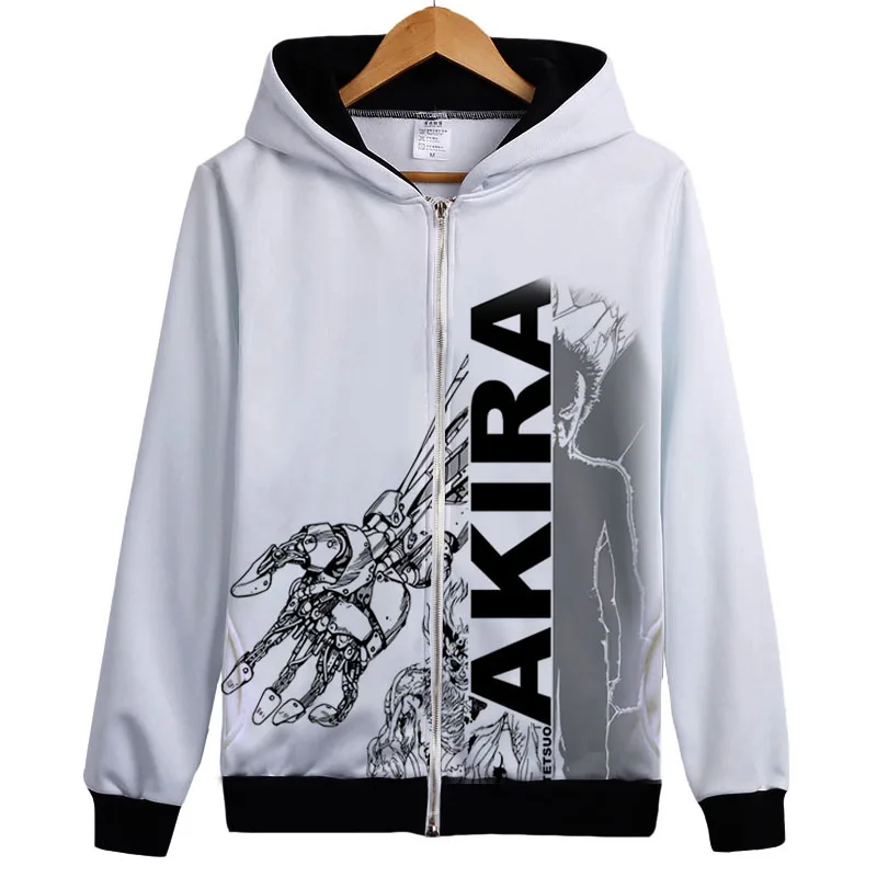 Худи Akira Shotaro Kaneda байкерские толстовки с капюшоном свитшоты японским аниме