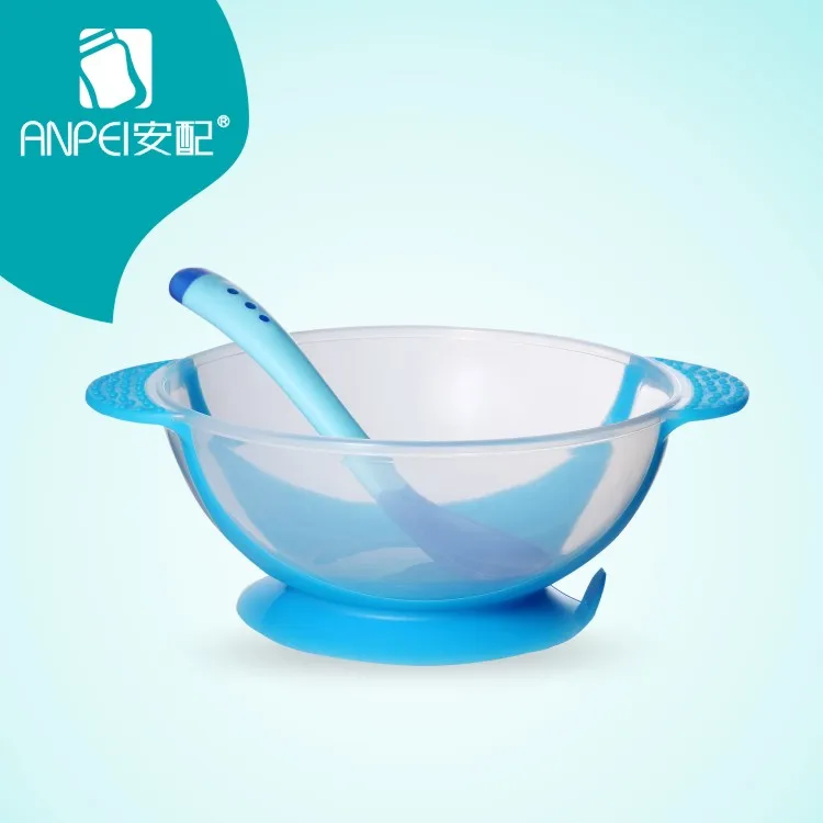 Детская посуда Детские Обучающие блюда с присоской миска для еды температурная