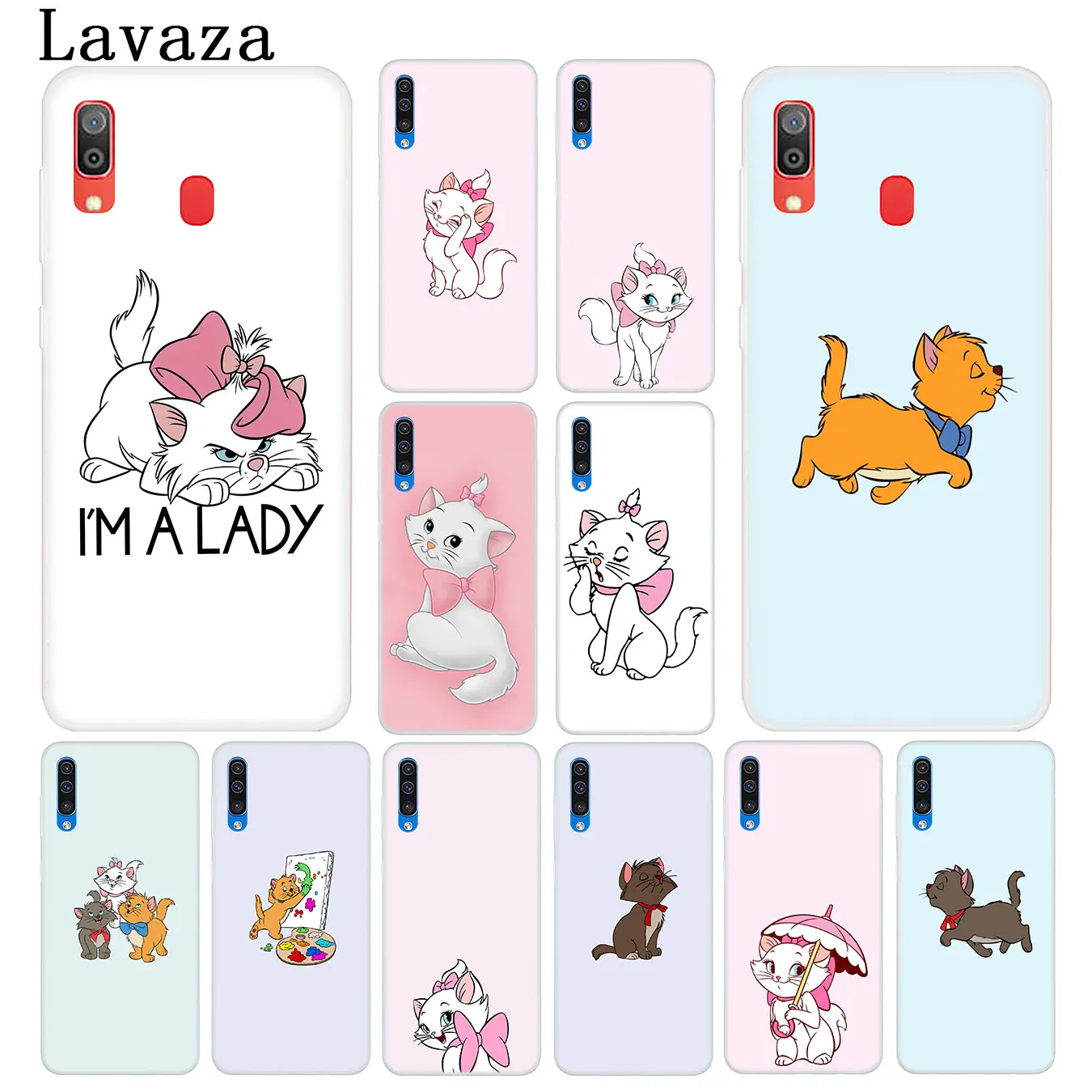 Чехол для телефона с рисунком аристократы Мари кошка Samsung Galaxy A20E M40 M30 M20 M10 A10 A20 A30 A40