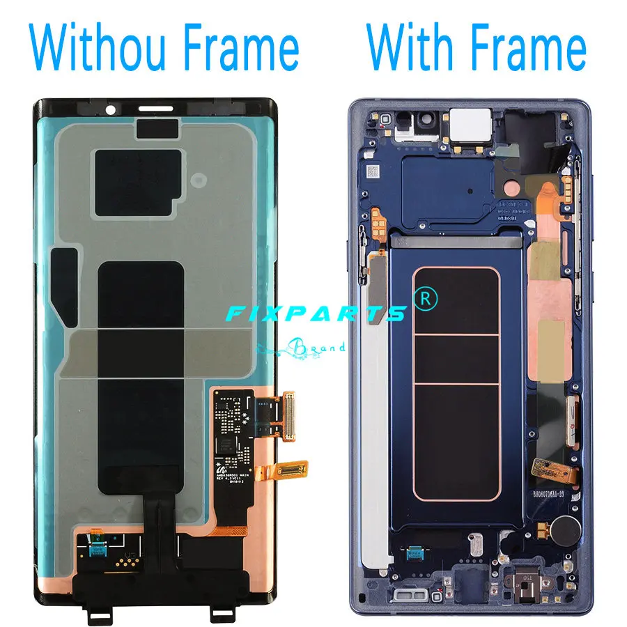 100% Протестировано для 6 4 &quotSAMSUNG GALAXY Note 9 LCD Note9 дисплей кодирующий преобразователь