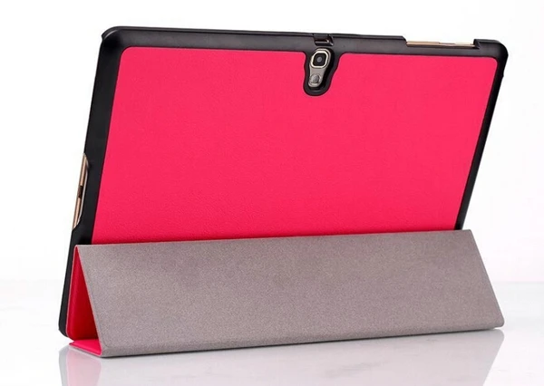 3 Folder Магнитный Folio Stand Custer узоры кожаный чехол сна/вверх умный для Samsung Galaxy Tab S 10 5