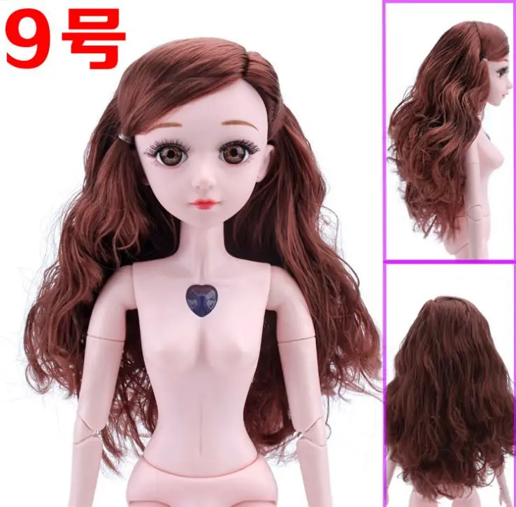 60 см BJD картина из 5 частей кукла + тапочки/3D глаза натуральные ресницы с 18