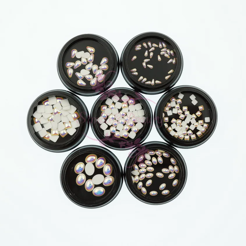 1 черная коробочка в корейском японском стиле голографическая керамика AB