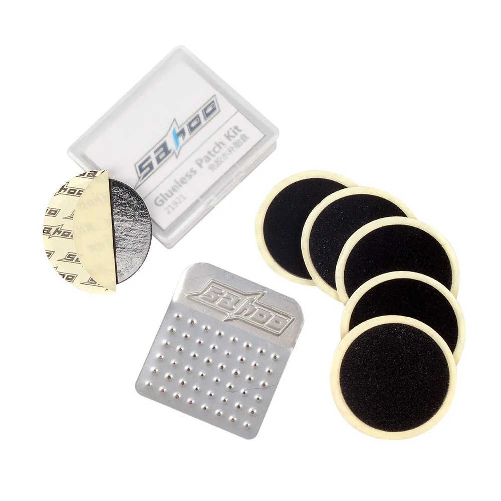 Набор инструментов SAHOO для ремонта велосипедных плоских шин комплект насадок 7 в 1